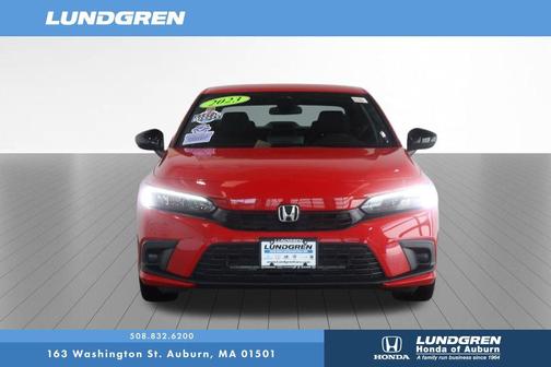 Blazing Orange Pearl 2023 Honda Civic Sport