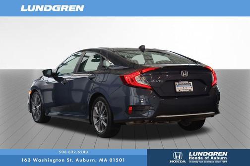 Cosmic Blue Metallic 2019 Honda Civic EX