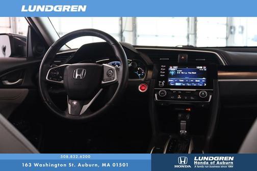 Cosmic Blue Metallic 2019 Honda Civic EX