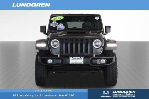 Granite Crystal Clearcoat Metallic 2022 Jeep Wrangler Unlimited Rubicon 392