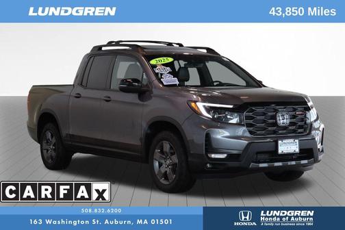 Sonic Gray Pearl 2025 Honda Ridgeline TrailSport
