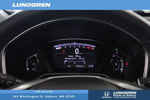 White 2020 Honda CR-V EX-L