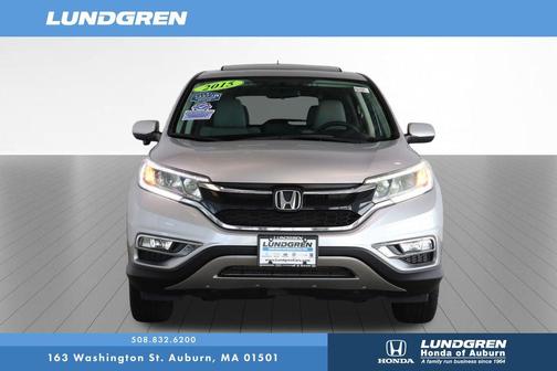 Alabaster Silver Metallic 2015 Honda CR-V EX