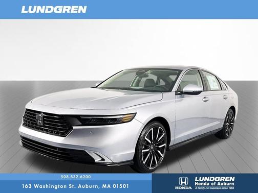 Silver 2026 Honda Accord Hybrid Touring Sedan