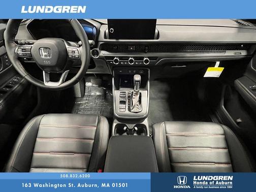 Platinum White 2026 Honda CR-V Hybrid Sport-L