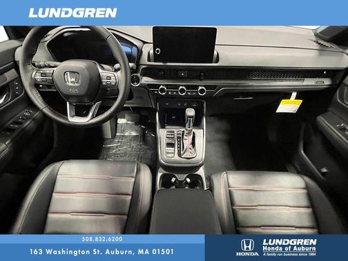 Platinum White 2026 Honda CR-V Hybrid Sport-L