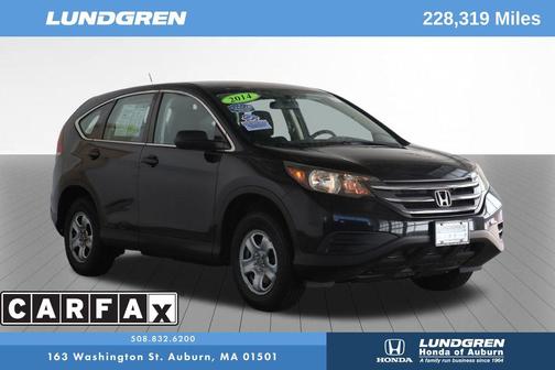 Crystal Black Pearl 2014 Honda CR-V LX