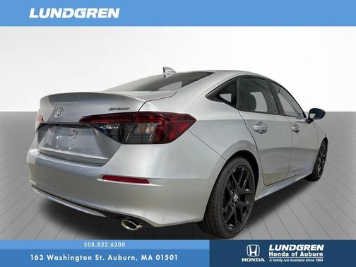 Silver 2026 Honda Civic Sport