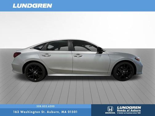 Silver 2026 Honda Civic Sport