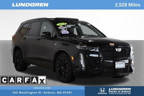 Stellar Black Metallic 2024 Cadillac XT6 Sport AWD