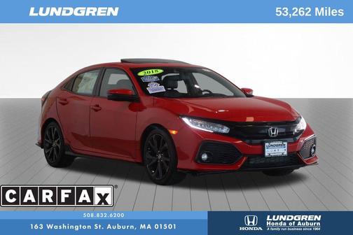 Rallye Red 2018 Honda Civic Sport Touring