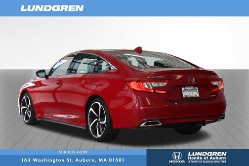 Radiant Red Metallic 2020 Honda Accord Sport 1.5T