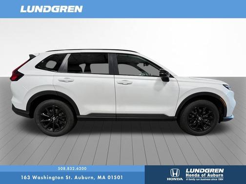 Platinum White 2026 Honda CR-V Hybrid Sport-L