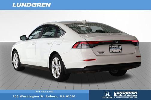 Platinum White Pearl 2024 Honda Accord LX