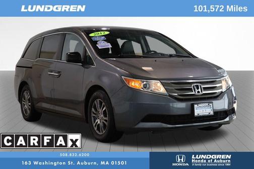 Polished Metal Metallic 2012 Honda Odyssey EX