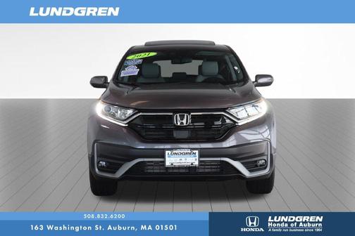 Modern Steel Metallic 2021 Honda CR-V EX-L