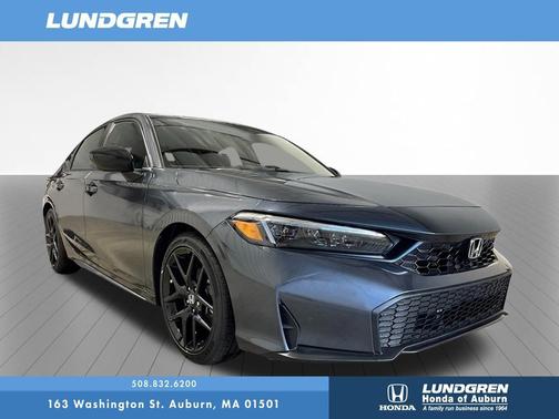 Meteorite Gray Metallic 2026 Honda Civic Sport