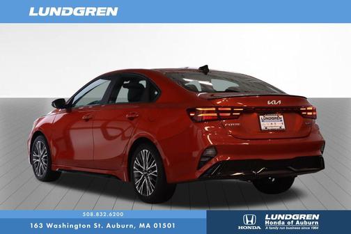 Fire Orange 2023 Kia Forte GT-Line