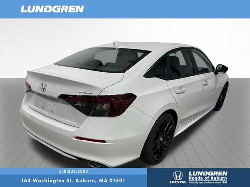 Platinum White 2026 Honda Civic Sport