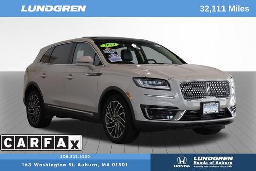 2019 Lincoln Nautilus Reserve