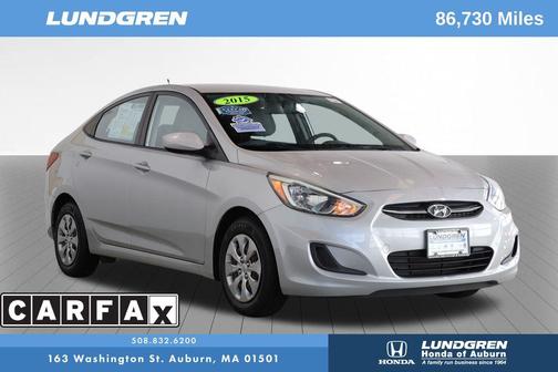 Ironman Silver 2015 Hyundai Accent GLS