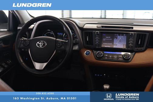 Blizzard Pearl 2016 Toyota RAV4 Hybrid Limited
