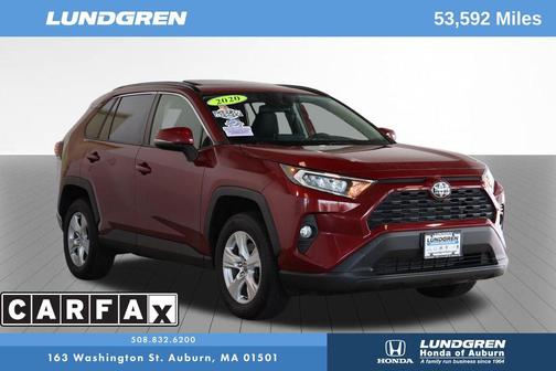 Pearl 2020 Toyota RAV4 XLE