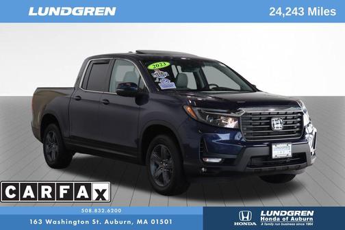 Obsidian Blue Pearl 2023 Honda Ridgeline RTL