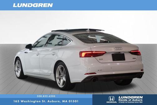 Glacier White Metallic 2019 Audi A5 2.0T Premium