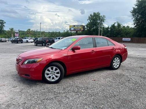 Barcelona Red Metallic 2007 Toyota Camry Hybrid SE