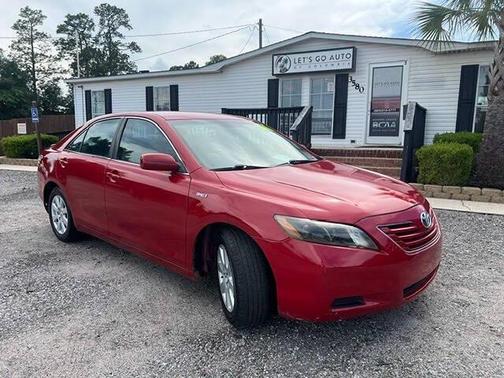 Barcelona Red Metallic 2007 Toyota Camry Hybrid SE