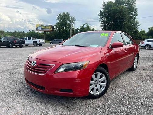 Barcelona Red Metallic 2007 Toyota Camry Hybrid SE