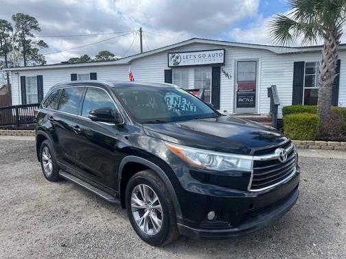 Attitude Black Metallic 2015 Toyota Highlander XLE