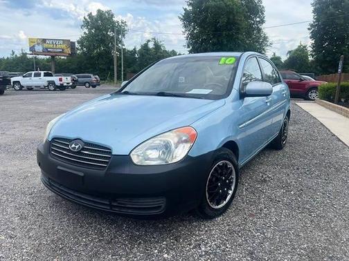 Ice Blue 2010 Hyundai Accent SE