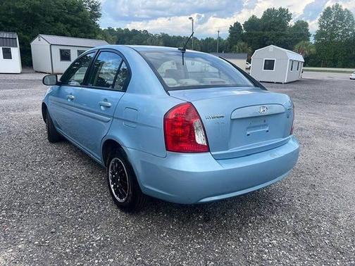 Ice Blue 2010 Hyundai Accent SE