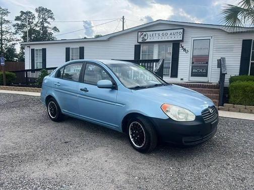 Ice Blue 2010 Hyundai Accent SE