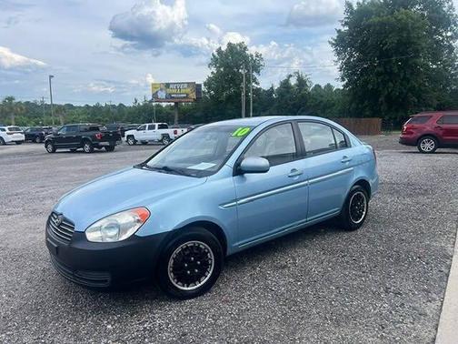 Ice Blue 2010 Hyundai Accent SE