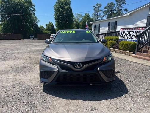 Predawn Gray Mica 2021 Toyota Camry SE