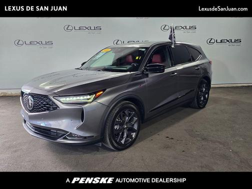 Carbon Metallic 2023 Acura MDX A-Spec