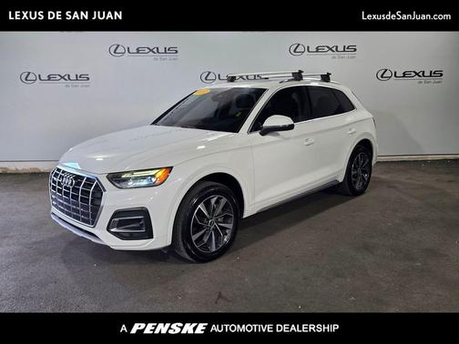 Ibis White 2021 Audi Q5 45 Premium