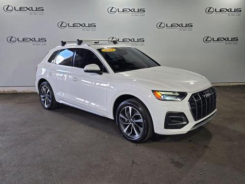 Ibis White 2021 Audi Q5 45 Premium