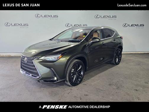 Nori Green Pearl 2026 Lexus NX 450h+ Luxury