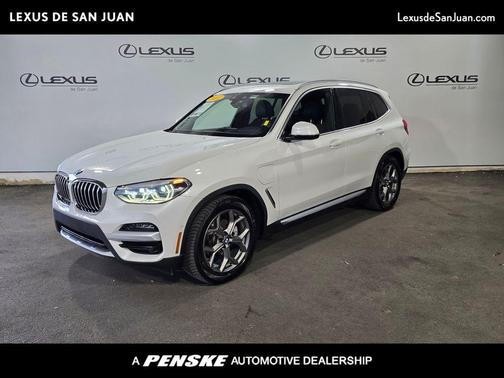 White Metallic 2021 BMW X3 PHEV xDrive30e