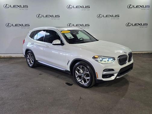 White Metallic 2021 BMW X3 PHEV xDrive30e