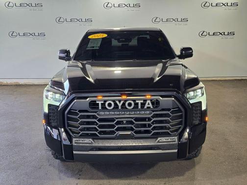 Midnight Black Metallic 2025 Toyota Tundra Hybrid TRD Pro