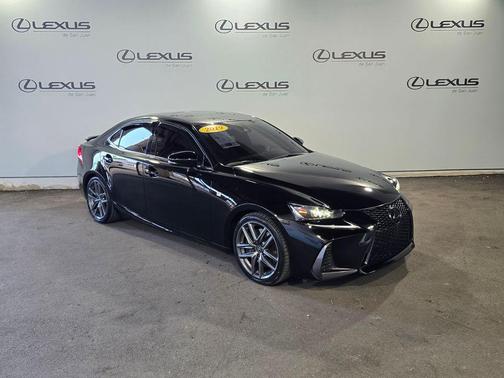 Obsidian Black 2019 Lexus IS 350 Base