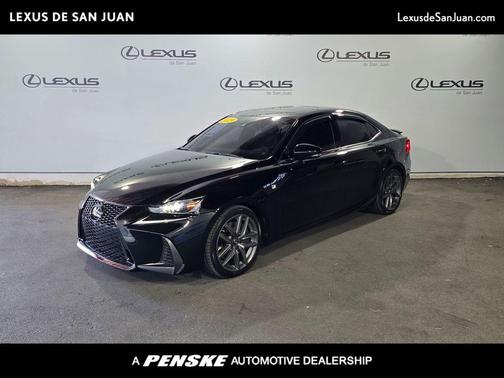 Obsidian Black 2019 Lexus IS 350 Base