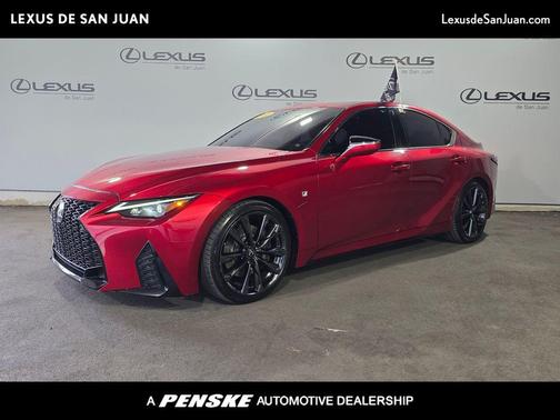 Infrared 2022 Lexus IS 350 F Sport