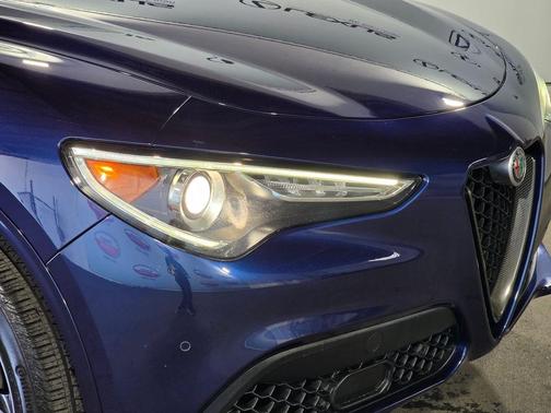 Blue Metallic 2020 Alfa Romeo Stelvio Ti Sport