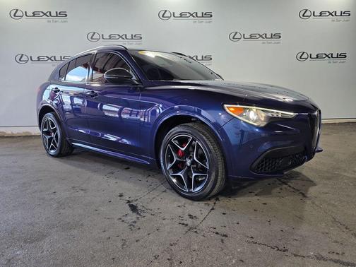 Blue Metallic 2020 Alfa Romeo Stelvio Ti Sport